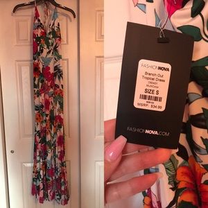 Fashion Nova Tropical Dress